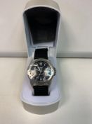 BOXED BRAND NEW Lorus Military Black Dial BLACKFabric Strap Gents Watch RRP £65