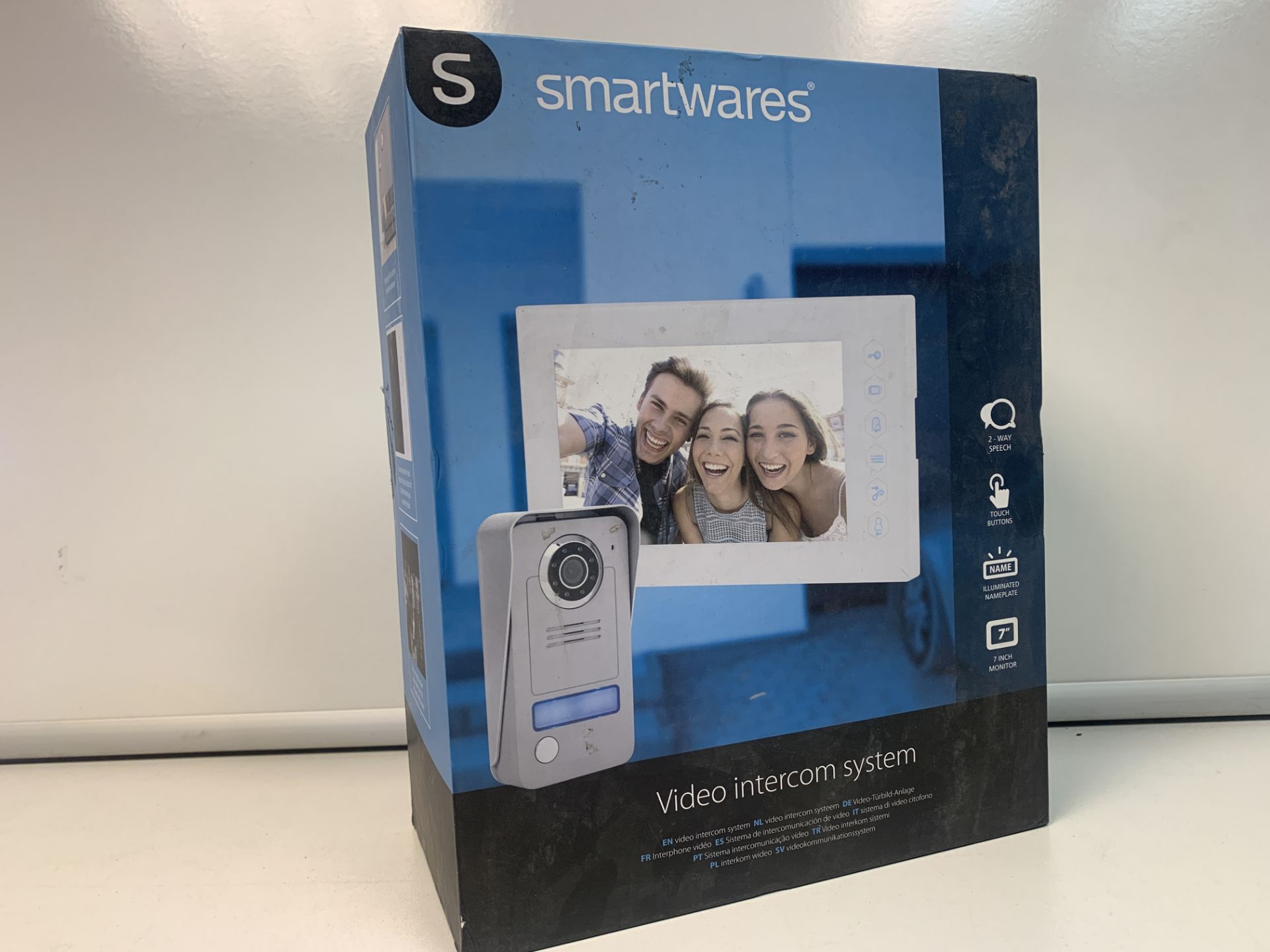 SMARTWARES 2 WAY SPEECH TOUCH BUTTON VIDEO INTERCOM SYSTEMS