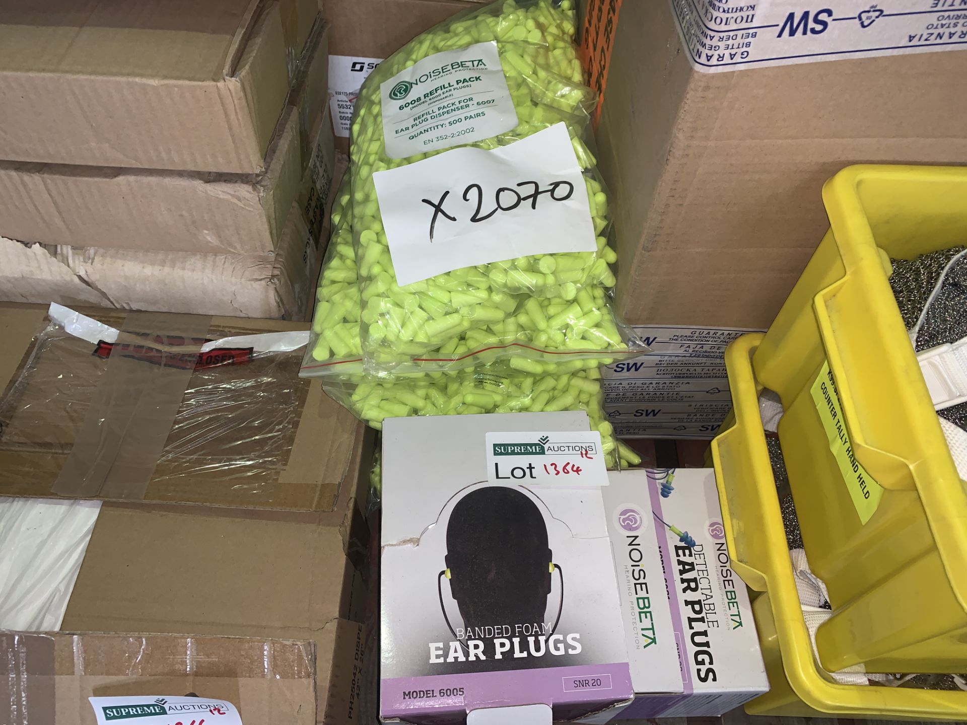 2070 X VARIOUS BRAND NEW EAR PLUGS R15