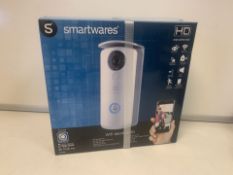 2 X BRAND NEW BOXED SMARTWARES WIFIDOOR BELL HD. NIGHT VIEW, WIFI, DOORLOCK FUNCTION, INDOOR &