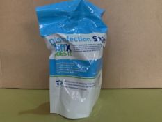 36 X BRAND NEW PACKS OF 200 DISINFECTION SACHETS R15