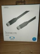 48 X BRAND NEW TESCO 5M SATELLITE CABLES R9
