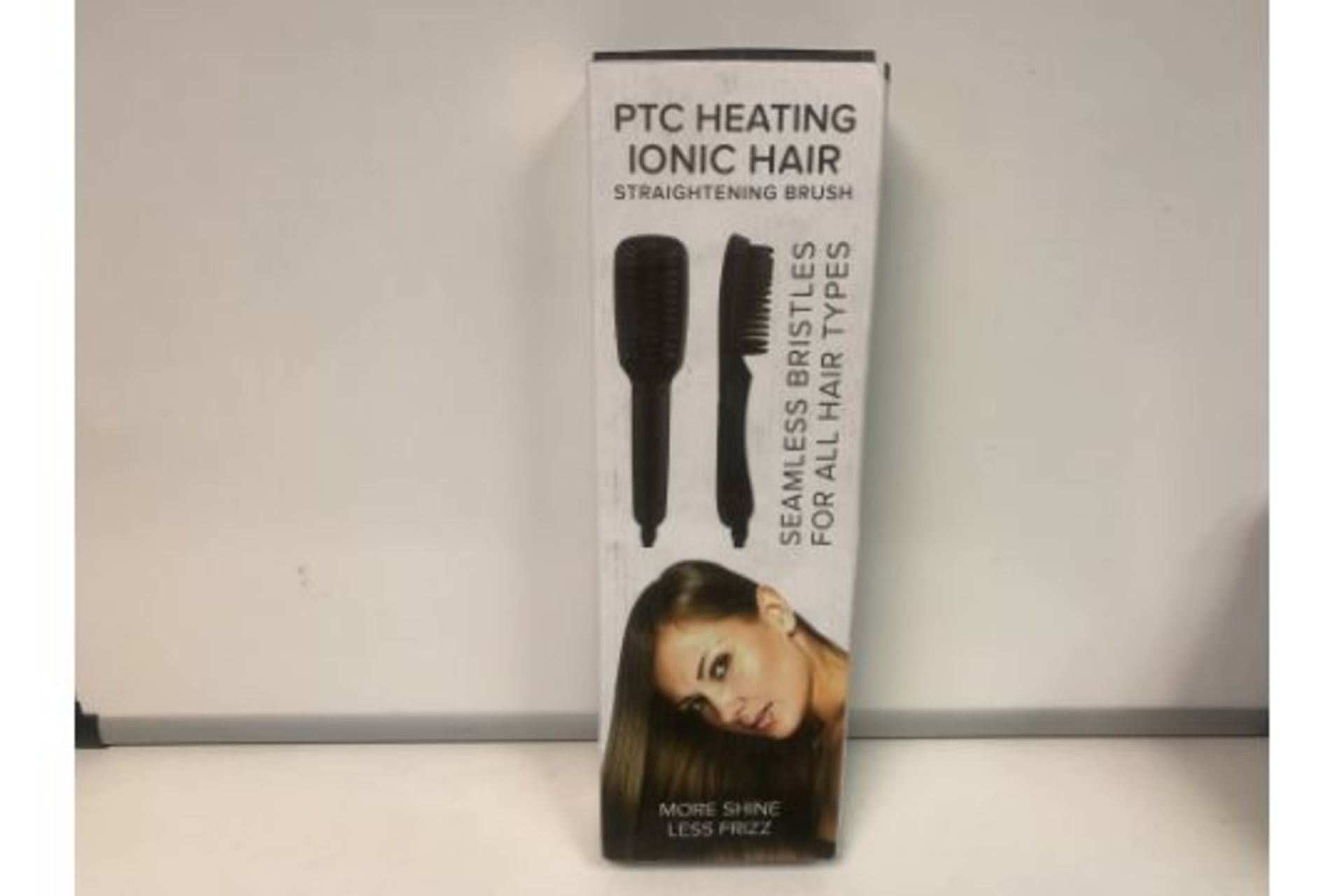 10 X NEW BOXED FALCON PTC HEATING IONIC HAIR STRAIGHTENING BRUSHES. RRP £30 EACH (ROW10/11)