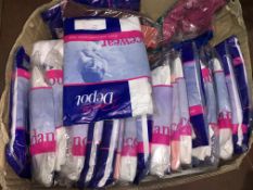 30 PIECE ADULT DANCE LOT INCLUDING LEOTARDS, CARDIGANS ETC BY CAPEZIO, DANCE DEPOT ETC R15