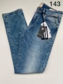 MENS GUESS ANGELS SKINNY JEANS SIZE 30 RRP £70 143