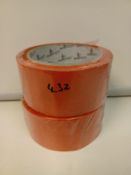 45 X BRAND NEW ROLLS OF RED TAPE IN VARIOUS SIZES