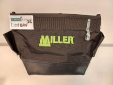 10 X BRAND NEW MILLER REVOLUTION LARGE OPEN BOLT AND BULL PIN BAGS RRP £40 EACH R15