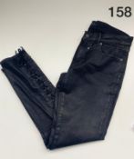 LADIES BLACK POLO RALPH LAUREN JEANS SIZE 27 RRP £110 159