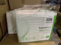 12 X BRAND NEW PACKS OF 20/25 LILLE PADS IN VARIOUS SIZES R15