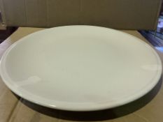 5 X BRAND NEW PACKS OF 6 STEELITE SIMPLICITY WHITE PIZZA PLATES 35.5CM RRP £180 PER PACK R17