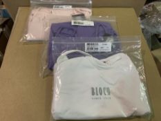 25 X BRAND NEW CHULDRENS BLOCH LEOTARDS IN VARIOUS STYLES AND SIZES R15