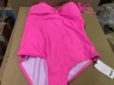 24 X BRAND NEW LEPEL PINK SWIMSUITS (SIZES MAY VARY) R15