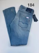REPLAY ANBASS LIGHT BLUE JEANS SIZE 32/32 RRP £120 184