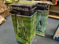 3 X POWERBASE 1850W ELECTRIC PRESSURE WASHERS COME WITH BOX (UNCHECKED, UNTESTED) EBR