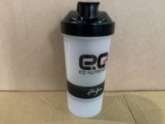 36 X BRAND NEW ANTHONY JOSHUA PREMIUM 600ML BLACK AND WHITE SHAKERS RRP £15 EACH