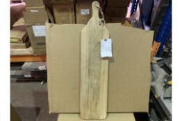 12 X BRAND NEW DASSIE ARTISAN JOLIE NOIR RECTANGULAR CHOPPING BOARDS RRP £30 EACH INSL