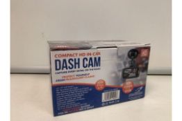 5 X NEW BOXED FALCON COMPACT HD IN-CAR DASH CAMS. (ROW10) CAPTURE EVERY DETAIL ON THE ROAD. MOTION