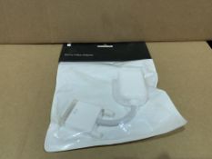 15 X BRAND NEW APPLE DVI TO VIDEO ADAPTERS RRP £30 EACH INSL