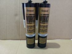 36 X BRAND NEW GEOCELL THE WORKS PRO SEALANT AND ADHESIVE 290ML EXP SEP 21 R18