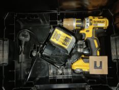 DEWALT DCK2510L3T-GB 18V 3.0AH LI-ION XR COMES WITH BRUSHLESS DRILL WITH 1 BATTERY AND CHARGER AND