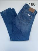 REPLAY PAY GROVER STRAIGHT JEANS SIZE 32 RRP £120 186