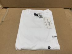 7 X BRAND NEW MENS LIMITED EDITIONS ALTOF & LYALL PREMIUM CRECNECK IN WHITE VARIOUS SIZES RRP £