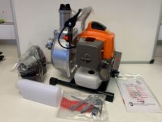 BRAND NEW BOXED PROGEN 2 IN 1 63CC PETROL WATER PUMP. RRP £250 (ROW17)