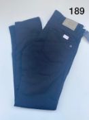 REPLAY SKINNY FITTING BLACK JONDRILL JEANS SIZE 32/30 RRP £115 189