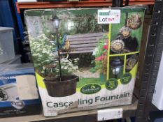 GARDENKRAFT CACSCADING FOUNTAIN PCK