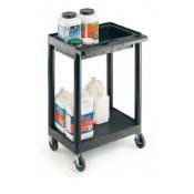 BRAND NEW BLACK PLASTIC SERVICE TROLLEY RRP £230 GI347L