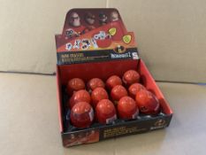 144 X BRAND NEW INCREDIBLES SECRET EGG ERASERS IN DISPLAY BOXES S1