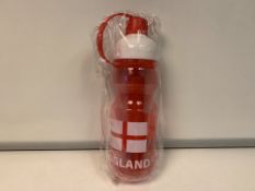 60 X NEW PACKAGED ENGLAND 500ML ICE WATER BOTTLES (ROW15)