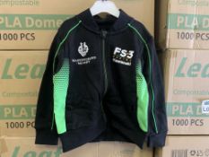 (NO VAT) 20 X BRAND NEW OFFICIAL KAWASAKI RACE TEAM BABY JACKETS SIZE 18-24 MONTHS S2