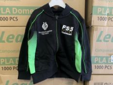 (NO VAT) 20 X BRAND NEW OFFICIAL KAWASAKI RACE TEAM BABY JACKETS SIZE 24-30 30-36 S2