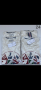 4 X JACK WILLS VINTAGE WHITE T SHIRTS SIZE XS RRP £100 024