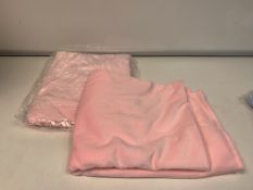 20 X BRAND NEW BABY PEARL PINK BABY BLANKET 98X70XM S1 RRP £11