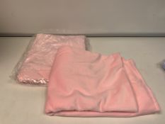 20 X BRAND NEW BABY PEARL PINK BABY BLANKET 98X70XM S1 RRP £11