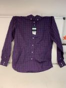 BRAND NEW CREW CLOTHING HEXTON CLASSIC SHIRT SIZE LARGE RRP £65 - 3