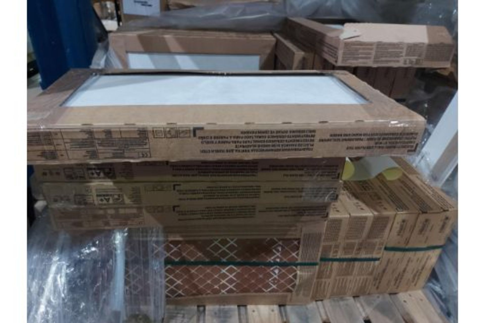 (F25) PALLET TO CONTAIN 400 x MODENIA BEIGE RECTIFIED WALL AND FLOOR TILE PORCELAIN. SAMPLES - Image 4 of 4