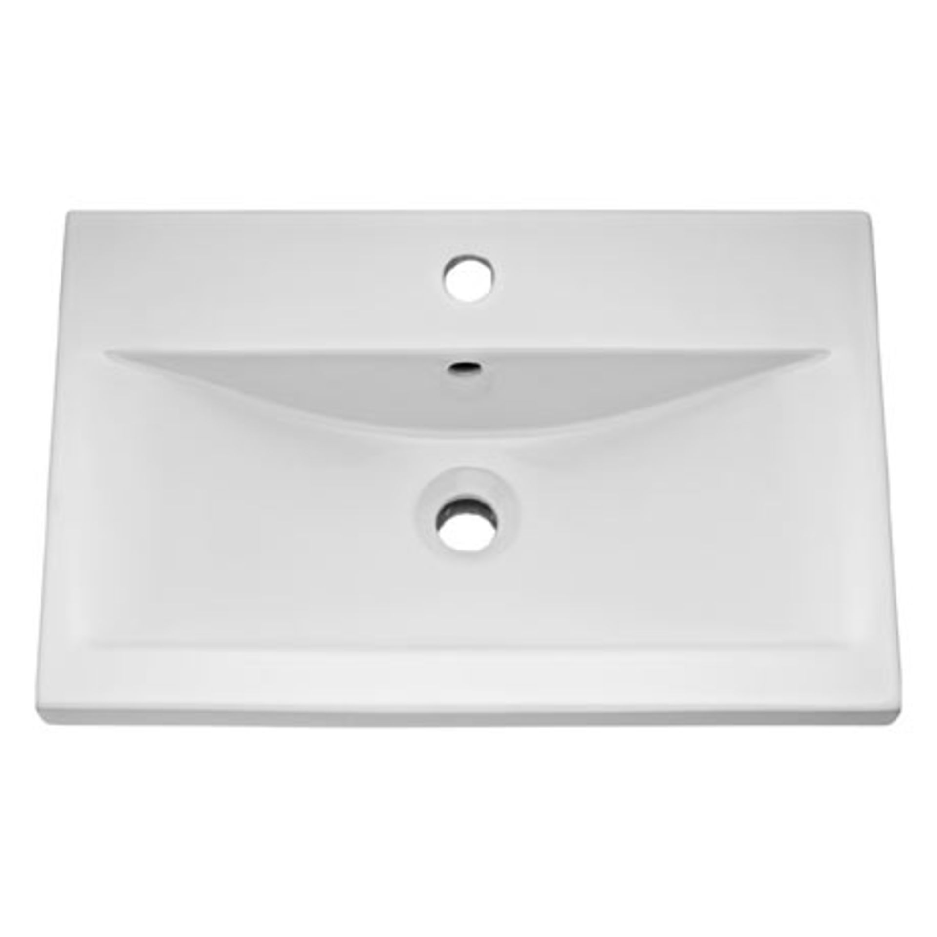 MEYPB1024 602MM BASIN 1TH WHITE