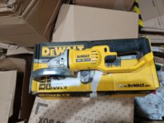 DEWALT DCG412N 18V LI-ION XR 5" CORDLESS ANGLE GRINDER - BARE UNCHECKED/UNTESTED - PCK