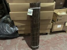 4 X BRAND NEW PACKS OF WICKER GARDEN SCREENS 1.5 X 3M R3