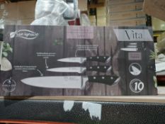 5 X NEW BOXED SAN IGNACIO VITA 3PCS KNIFE SET - PCK