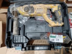 DEWALT DCH033 3KG 18V 4.0AH LI-ION XR BRUSHLESS CORDLESS SDS PLUS DRILL WITH BATTERY AND CARRY