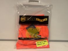 16 X BRAND NEW BEAR FLEX WATER PROOF HIGH VIS TROUSERS SIZE XL R4