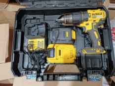 DEWALT DCD778M2T-SFGB 18V 4.0AH LI-ION XR BRUSHLESS CORDLESS COMBI DRILL WITH BATTERY CHARGER AND