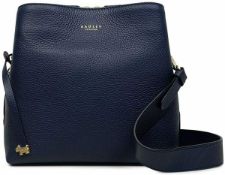 BRAND NEW RADLEY DUKES PLACE INK BLUE MEDIUM COMPARTMENT MULTIWAY BAG (2237) RRP £175 - 1