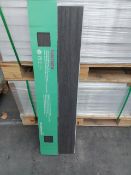 10 x NEW SEALED PACKS OF OF BACHETA LUXURY VINYL CLICK PLANK FLOORING. DARK ANTHRACITE. EASY TO CUT.