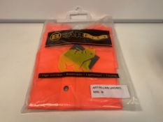 10 X BRAND NEW BEAR FLEX HIGH COMFORT BREATHABLE LIGHTWEIGHT HIGH VIZ JACKETS SIZE LARGE R4