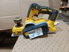 DEWALT DCP580N-XJ 18V LI-ION XR BRUSHLESS CORDLESS PLANER - BARE UNCHECKED/UNTESTED - PCK